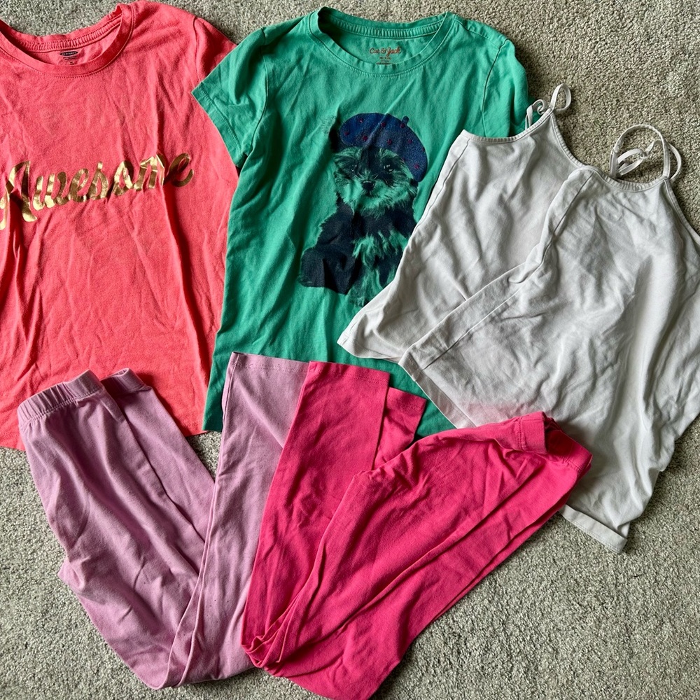 Girl’s clothes bundle set - size M - 6 pieces